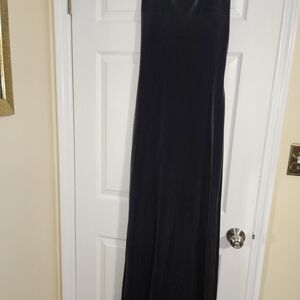 Sophisticated Dark Grey Maxi Dress